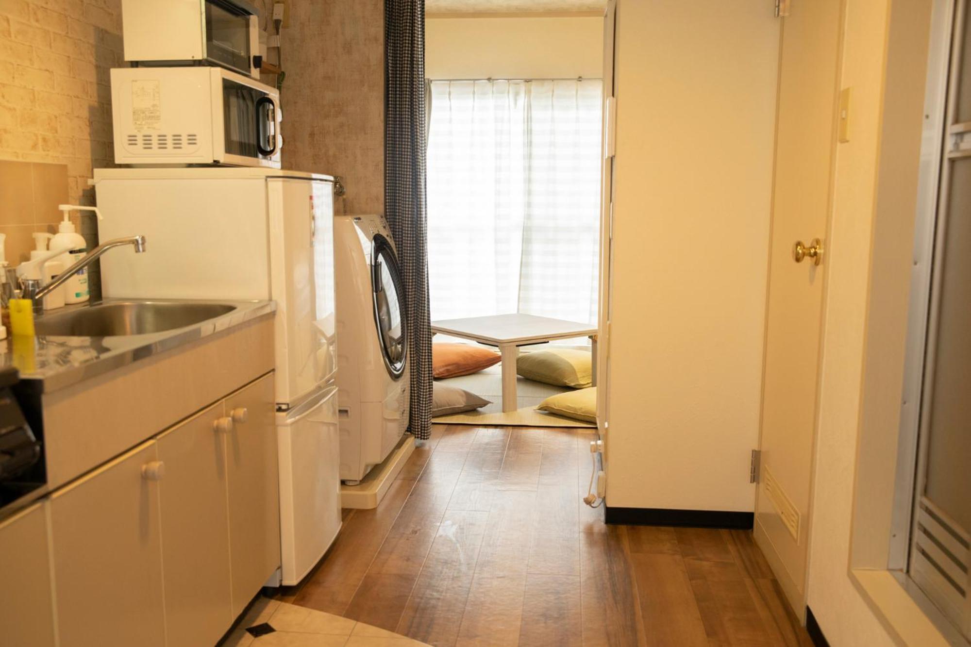 Guesthouse Life Field Kurashiki Rum bild