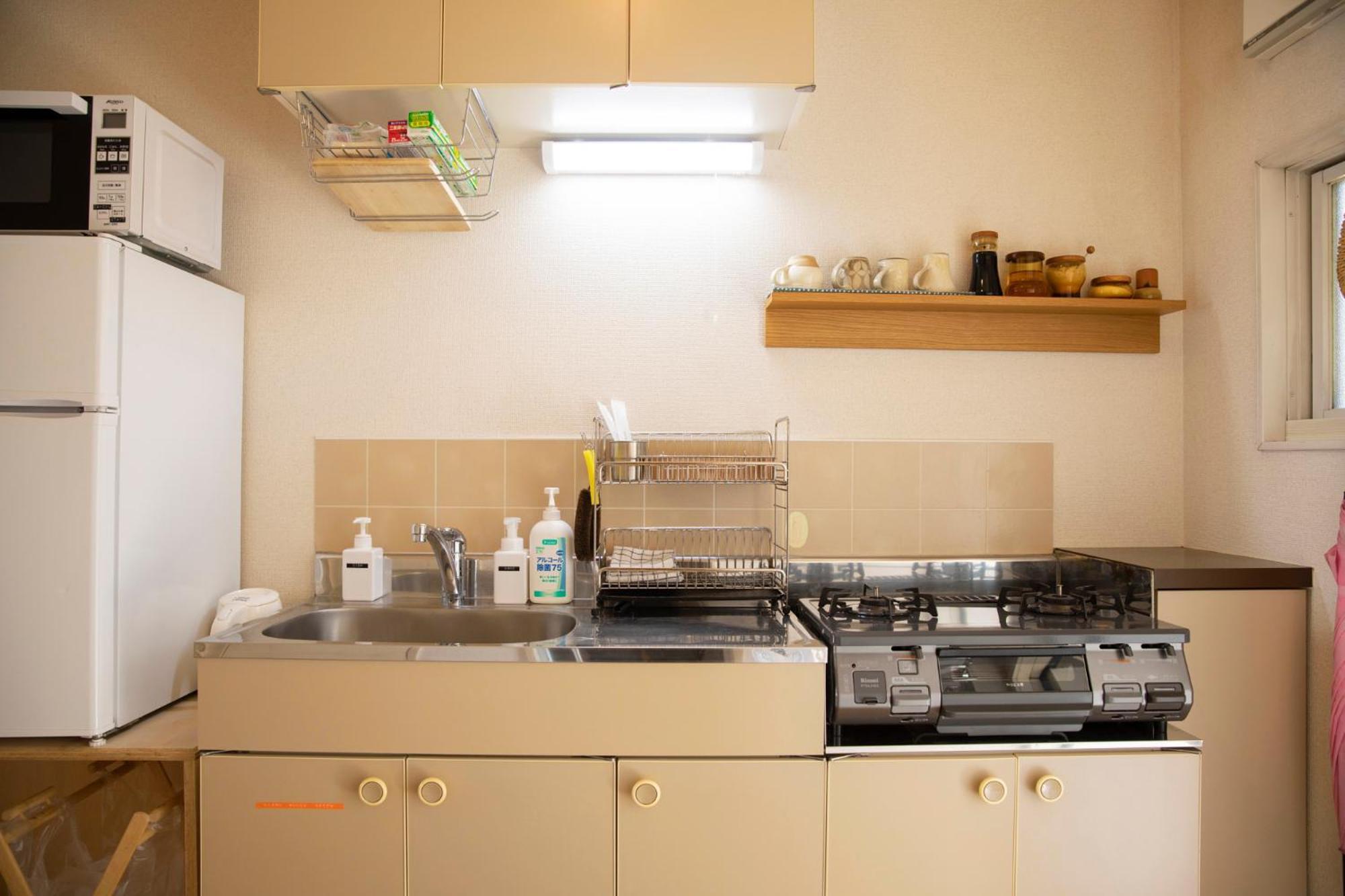 Guesthouse Life Field Kurashiki Rum bild