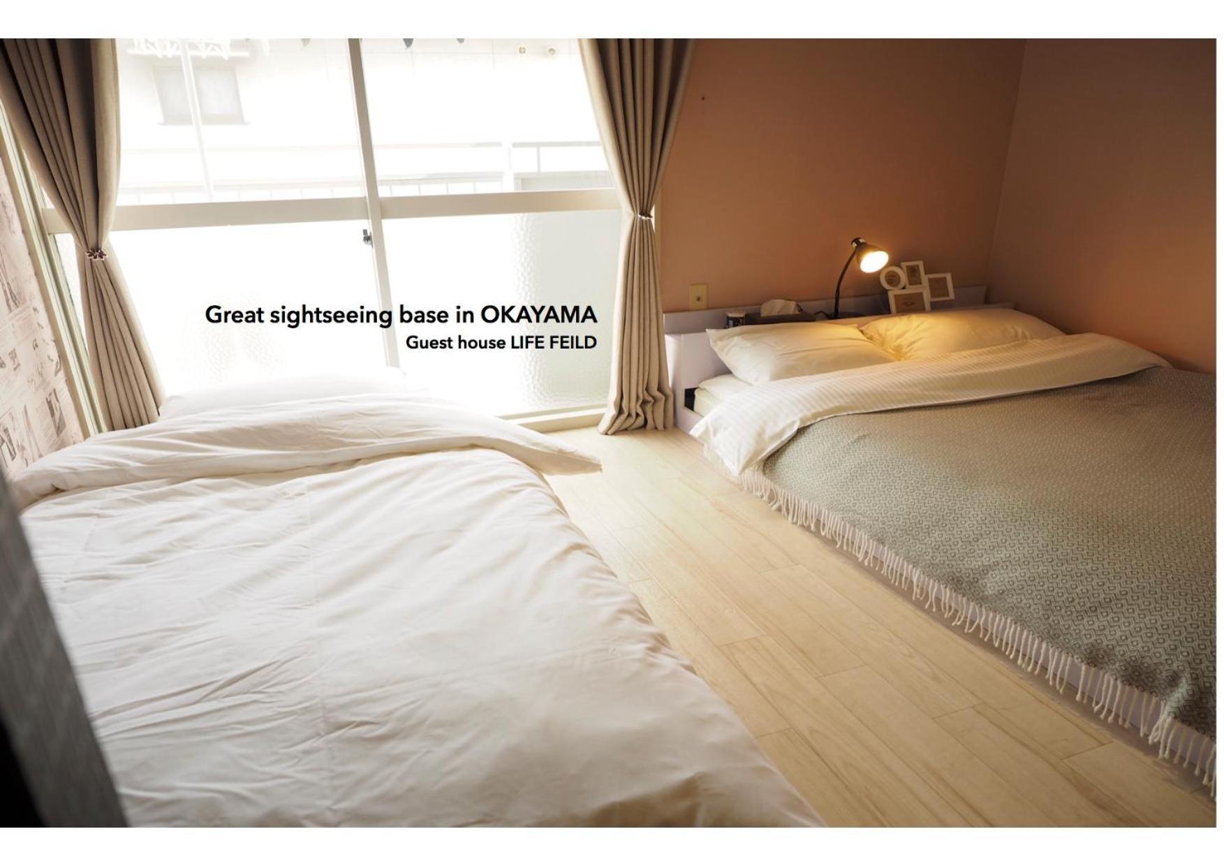 Guesthouse Life Field Kurashiki Exteriör bild